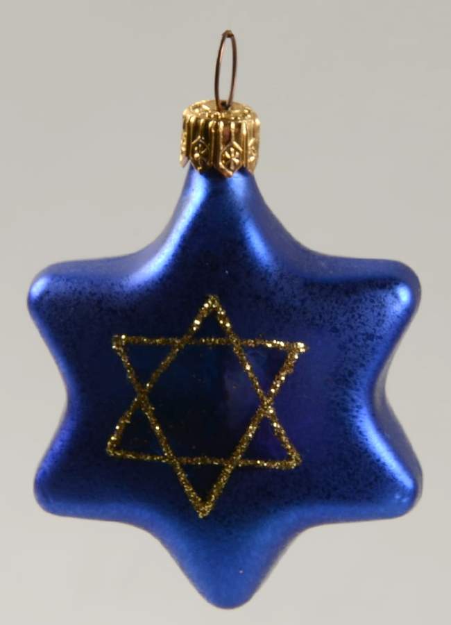 Hanukkah Ornaments Hanukkah Star - No Box by Christopher Radko-1
