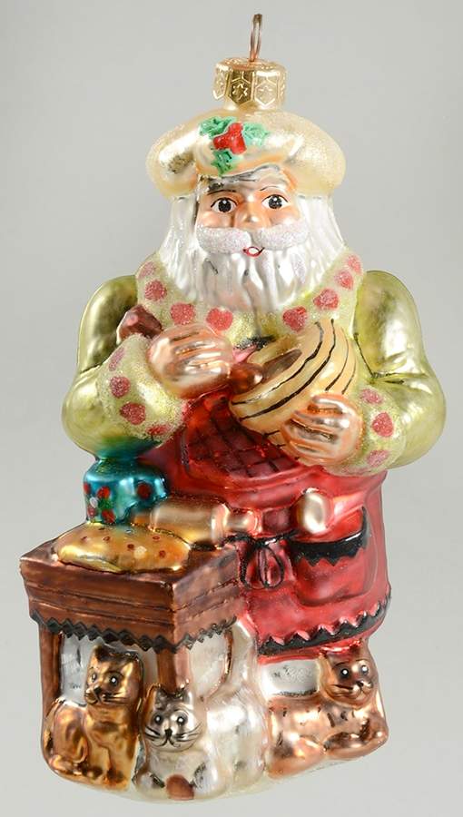 Santas Kitty Cake Bake - No Box by Christopher Radko-1