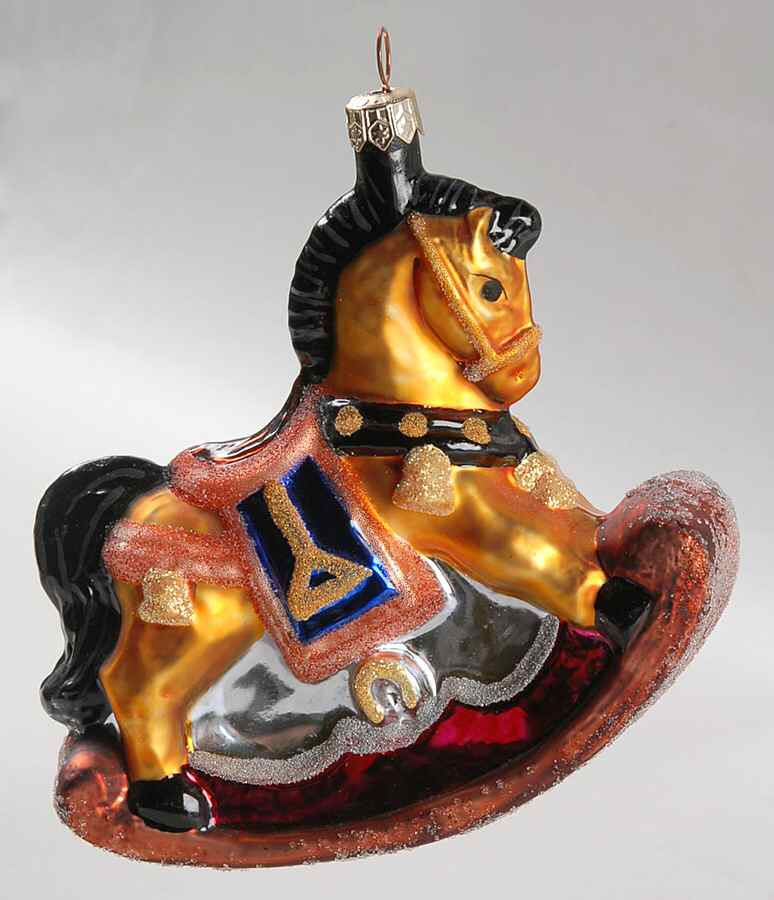 Toys and Games Ornaments Derby Rocker - No Box by Christopher Radko-1
