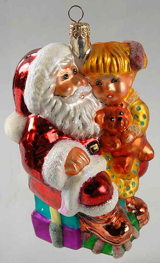 Santas Story Time-Red - No Box by Christopher Radko-1