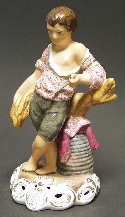 Four Seasons Summer-Brown Hair - No Box by Royal Crown Derby-1