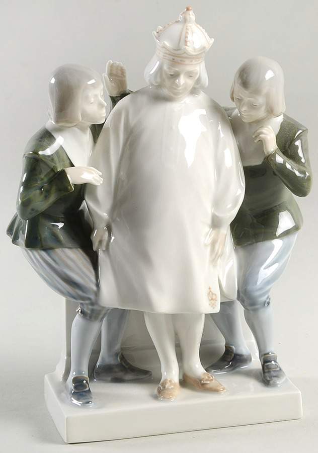 Famous People Emperor's New Clothes-Neutral - No Box by Royal Copenhagen-1