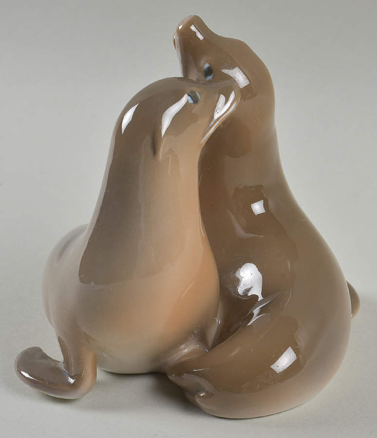 Animals-Wildlife Sea Lions - No Box by Royal Copenhagen-1