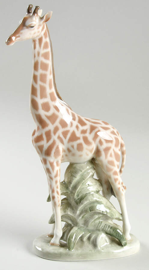 Animals-Wildlife Giraffe - No Box by Royal Copenhagen-1