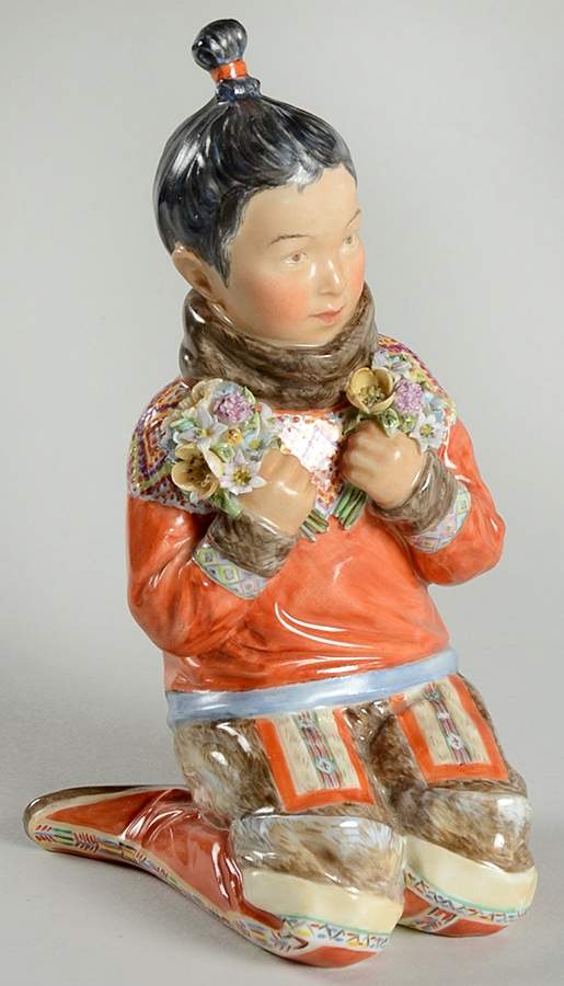 World Life Greenland Girl - No Box by Royal Copenhagen-1