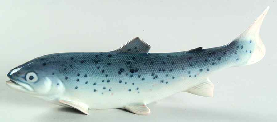 Animals-Aquatic Rainbow Trout - No Box by Royal Copenhagen-1