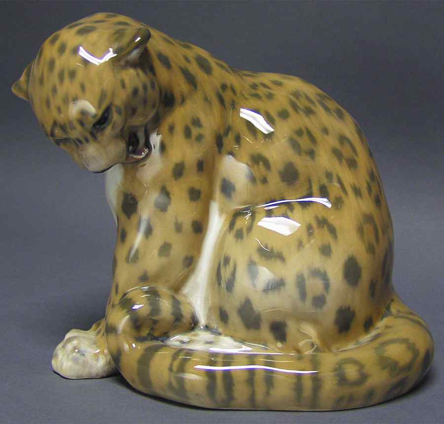 Animals-Wildlife Panther - No Box by Royal Copenhagen-1