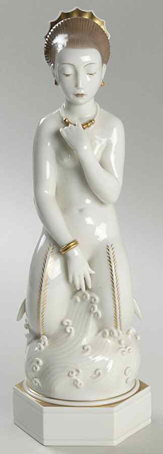 Fantasy & Legends Mermaid-Color - No Box by Royal Copenhagen-1