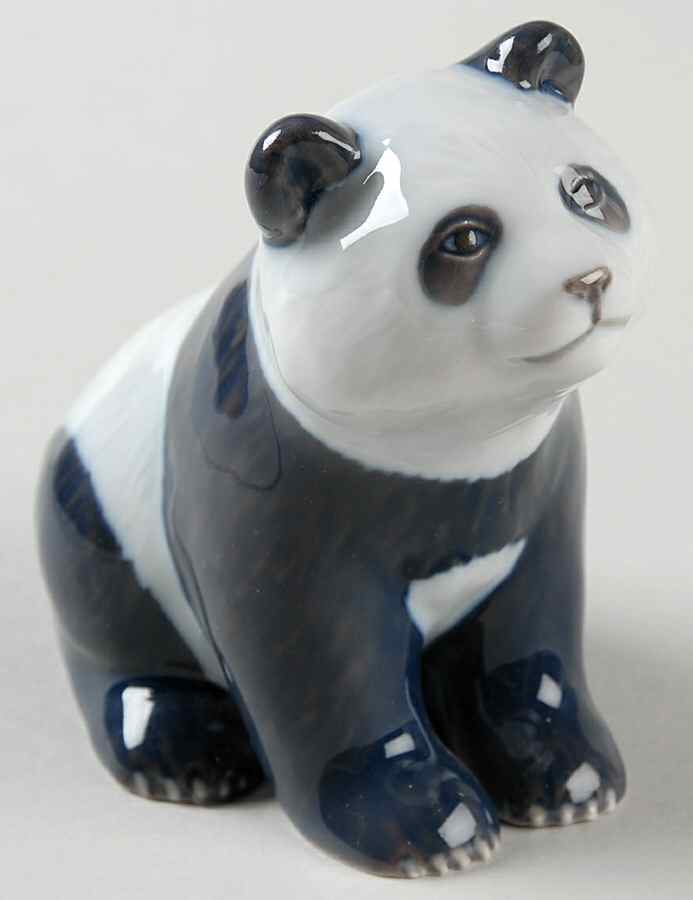 Animals-Wildlife Panda Sitting - No Box by Royal Copenhagen-1