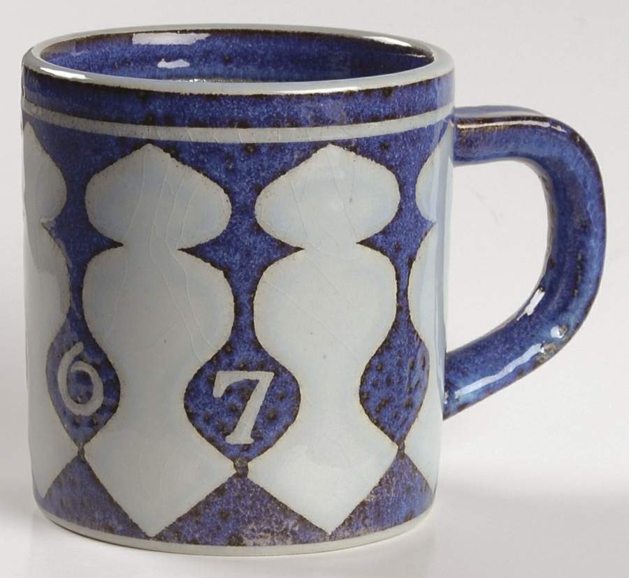 Annual Mug-Small 1967 By Nils Thorsson - No Box by Royal Copenhagen-1