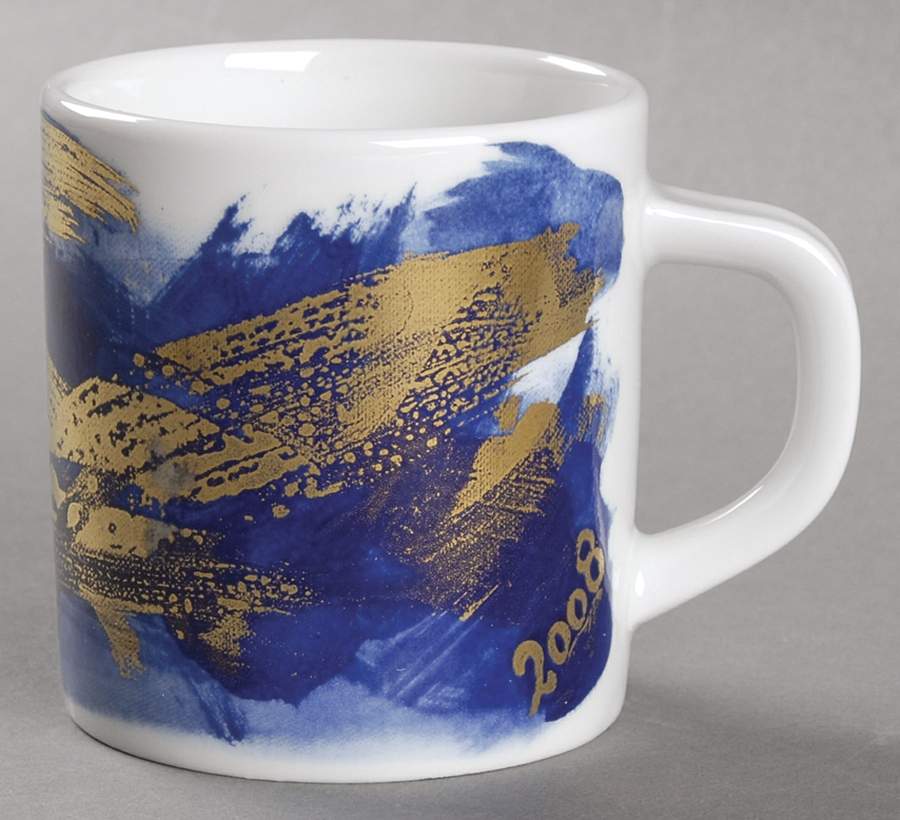 Annual Mug-Small 2008 By Liselotte Tiller Sorensen - With Box by Royal Copenhagen-1