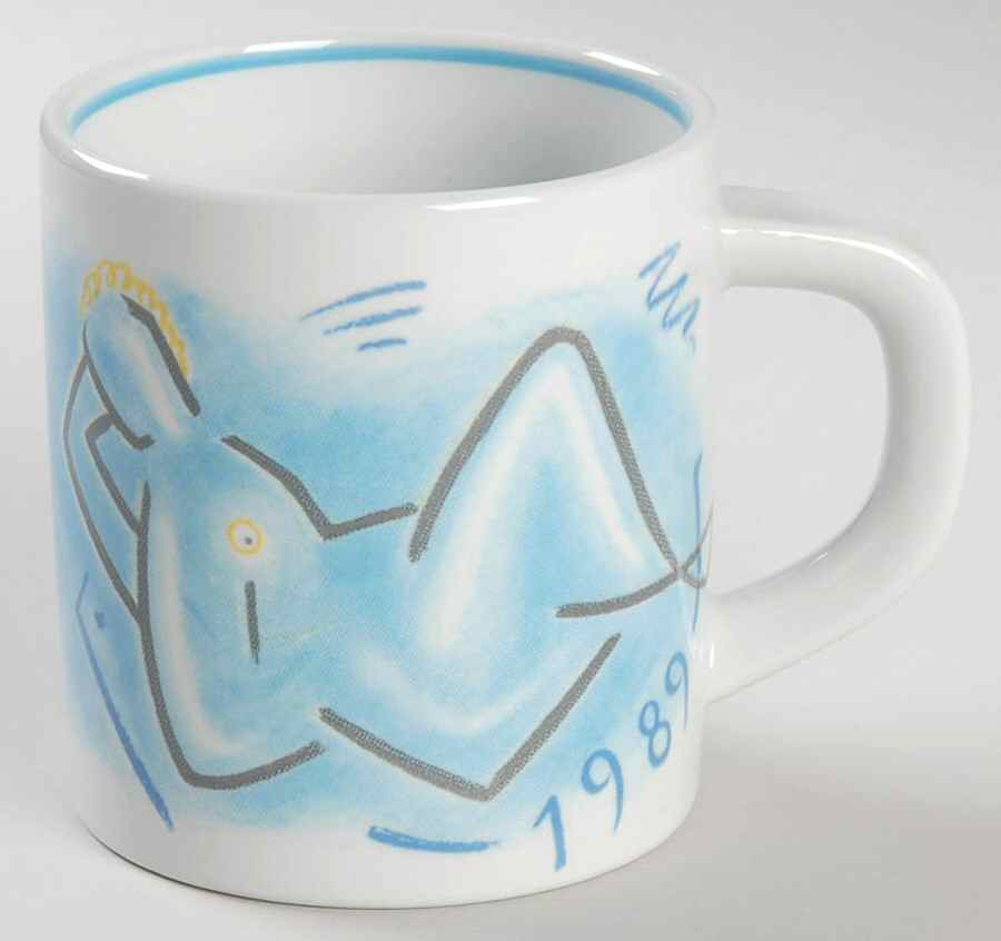 Annual Mug-Small 1989-Wilhelm Freddie - Boxed by Royal Copenhagen-1