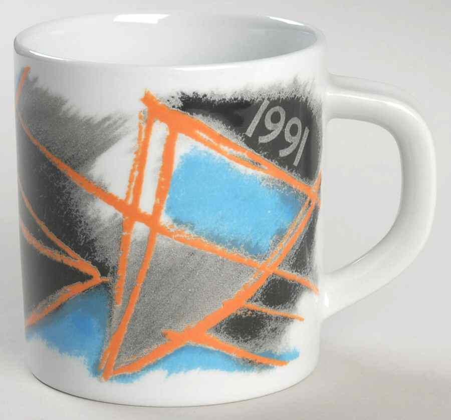 Annual Mug-Small 1991-Inger Hanmann - No Box by Royal Copenhagen-1