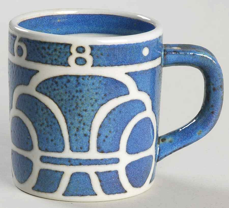 Annual Mug-Small 1968 By Ellen Malmer - Boxed by Royal Copenhagen-1