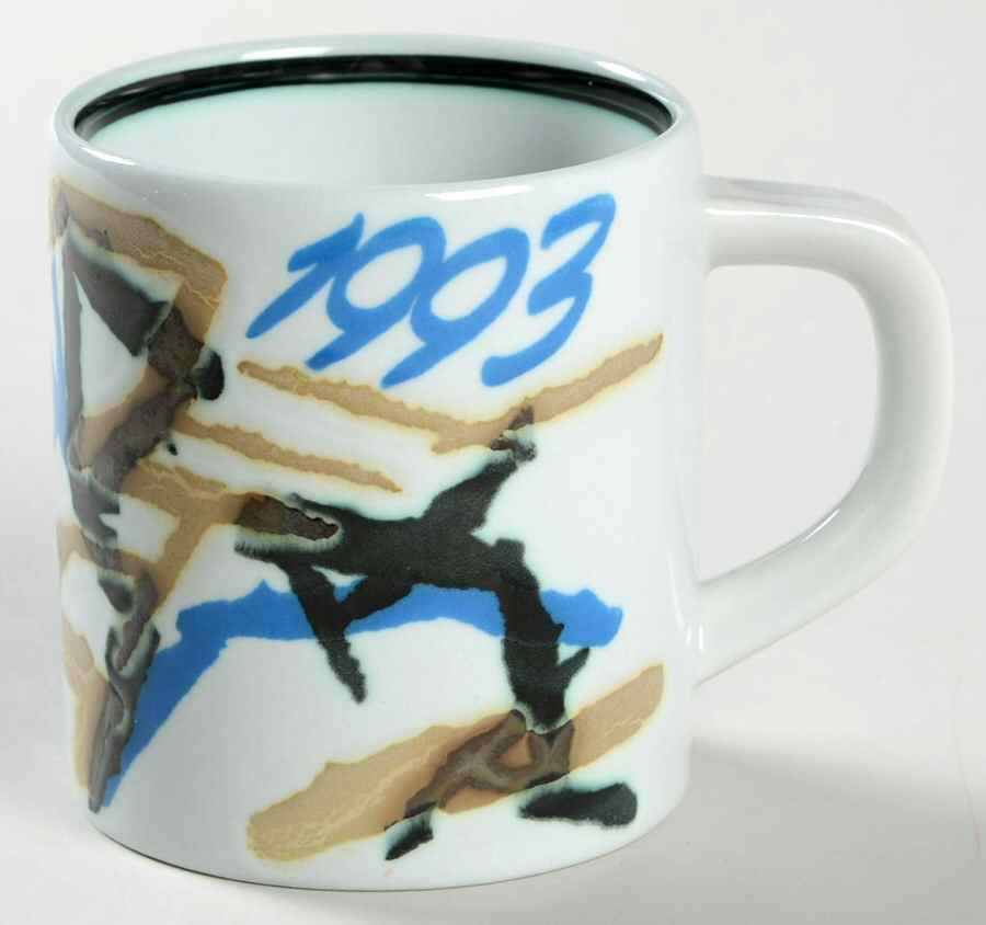 Annual Mug-Small 1993 By Ivan Weiss - Boxed by Royal Copenhagen-1