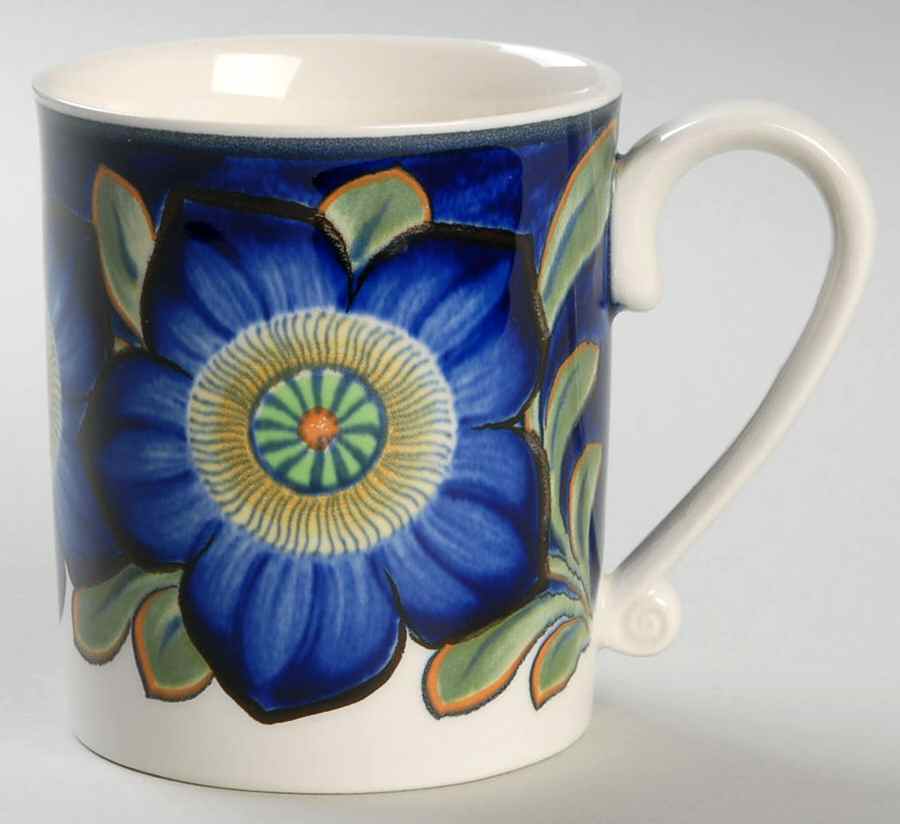 Country Flower Collection Blue Daisy - With Box by Royal Copenhagen-1