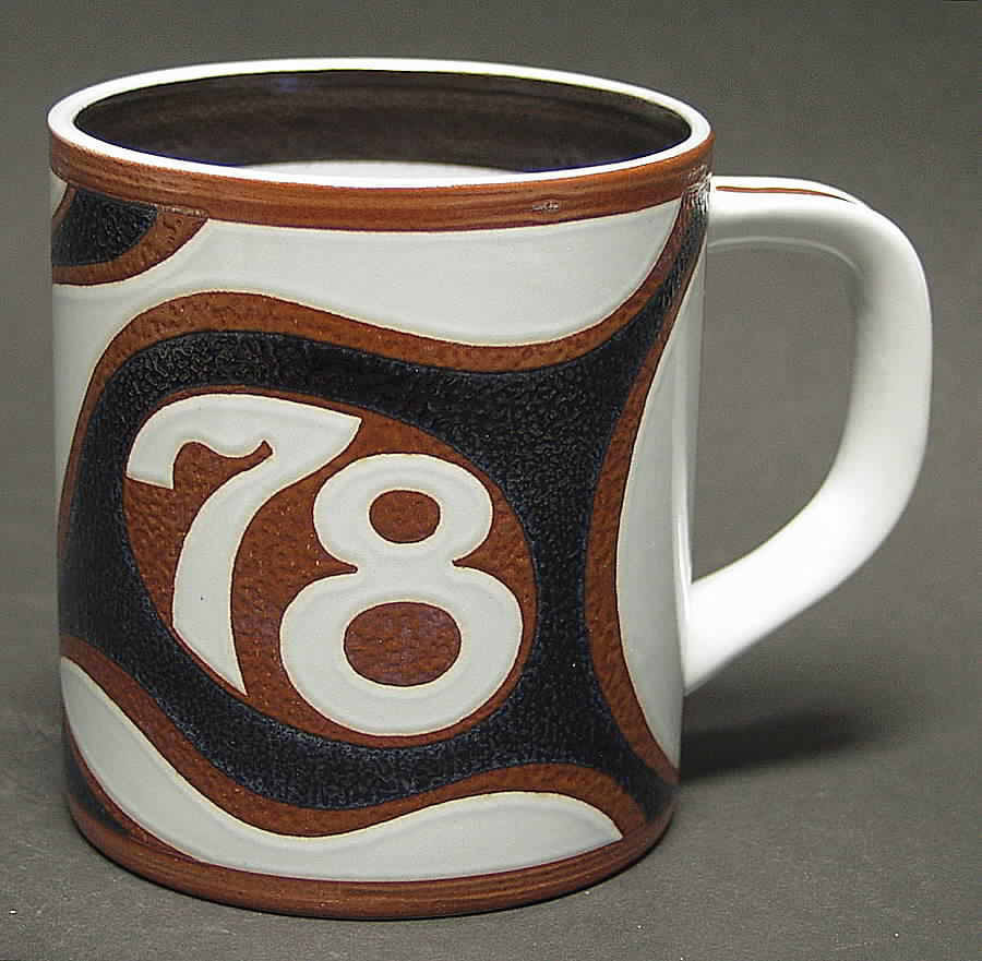 Annual Mug-Large 1978 By Bo Kristiansen - Boxed by Royal Copenhagen-1