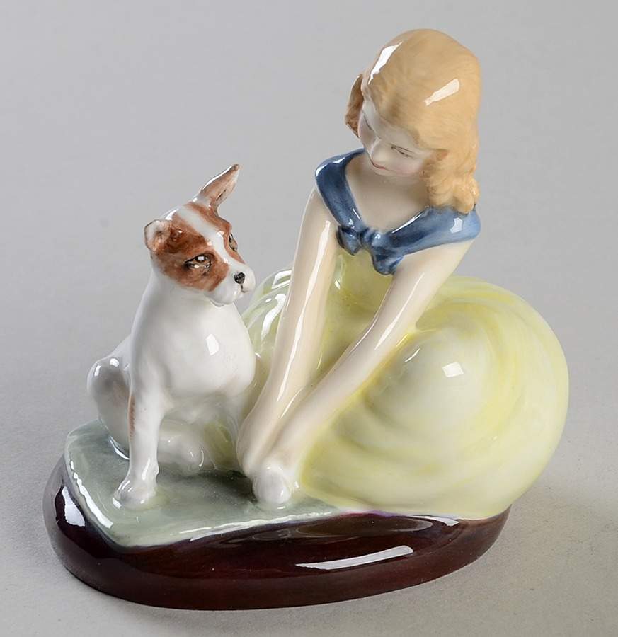 Child Studies By Peggy Davies Golden Days - No Box by Royal Doulton-1
