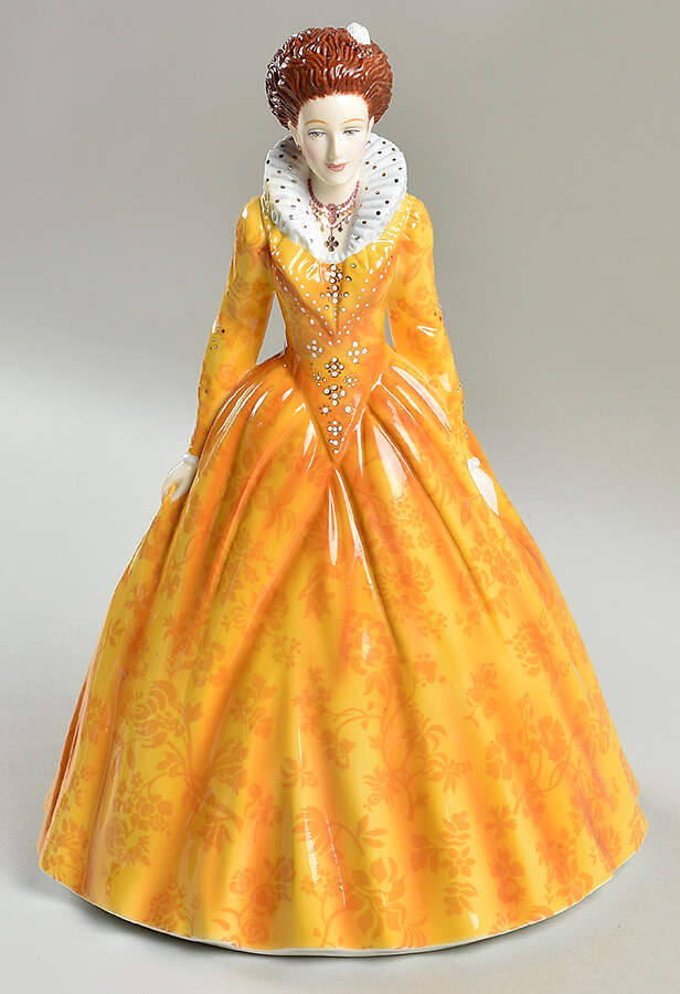 Royal Doulton Figurine Queen Elizabeth I - No Box Nb1828 by Royal Doulton-1