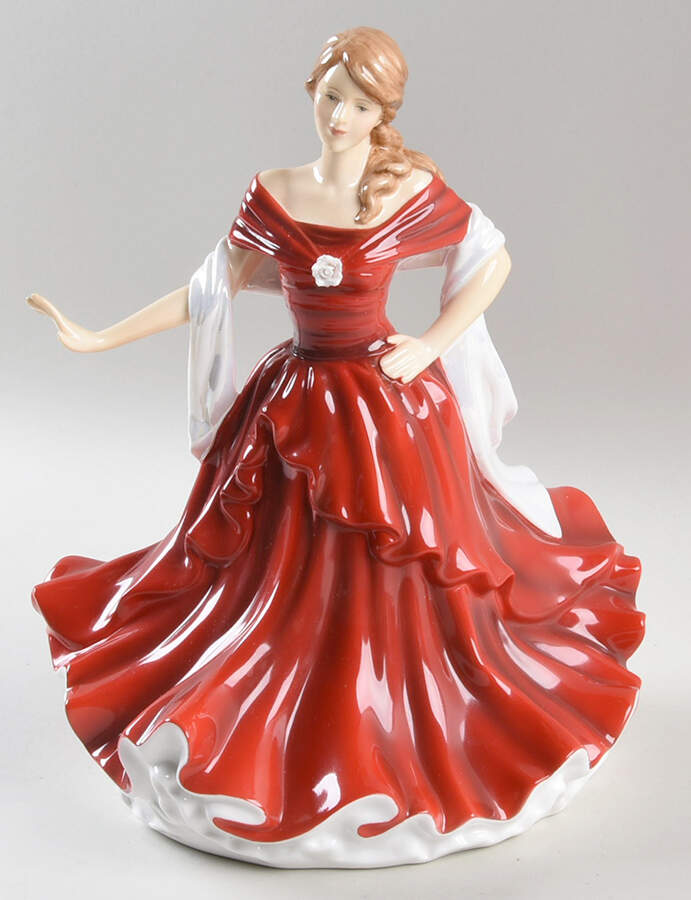 Royal Doulton Figurine Scarlett - Bx1342 With Box by Royal Doulton-1