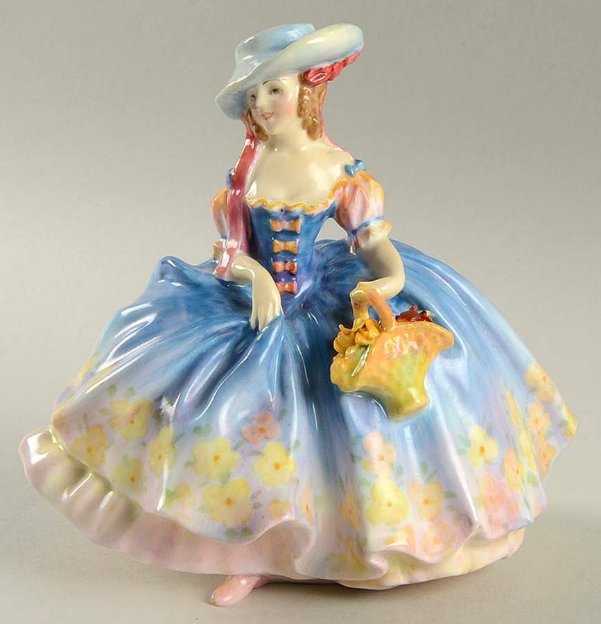 Royal Doulton Figurine Margot - No Box Nb1708 by Royal Doulton-1