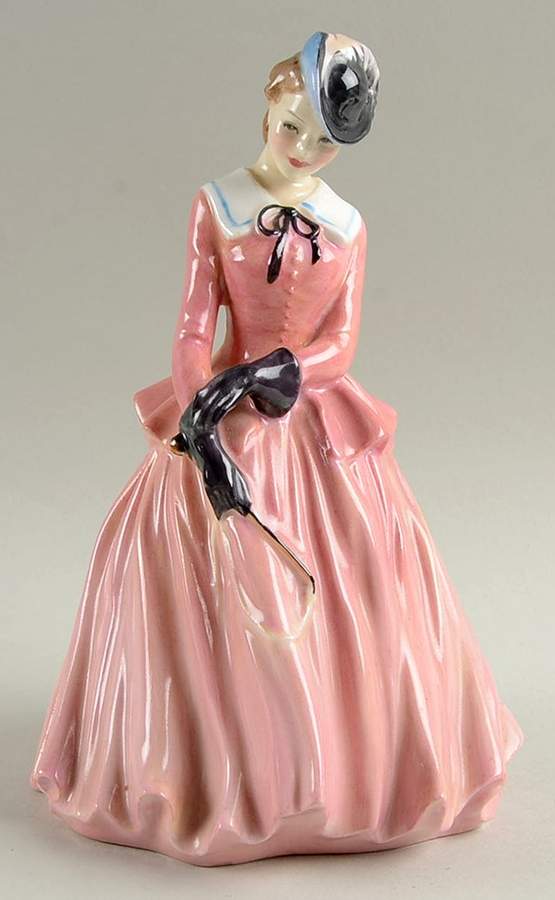 Royal Doulton Figurine Milady - With Box Bx1778 by Royal Doulton-1