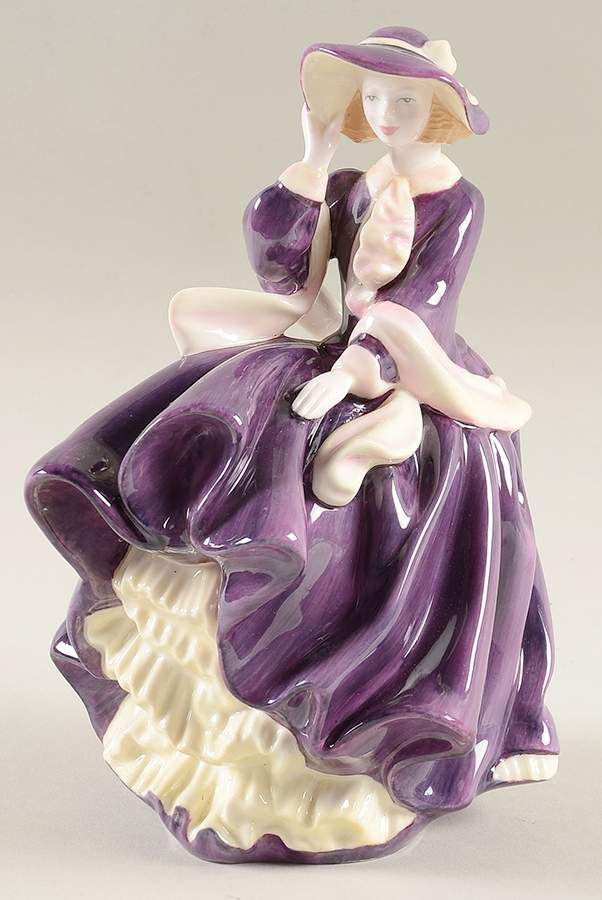 Royal Doulton Figurine Autumn Days - No Box Nb1751 by Royal Doulton-1
