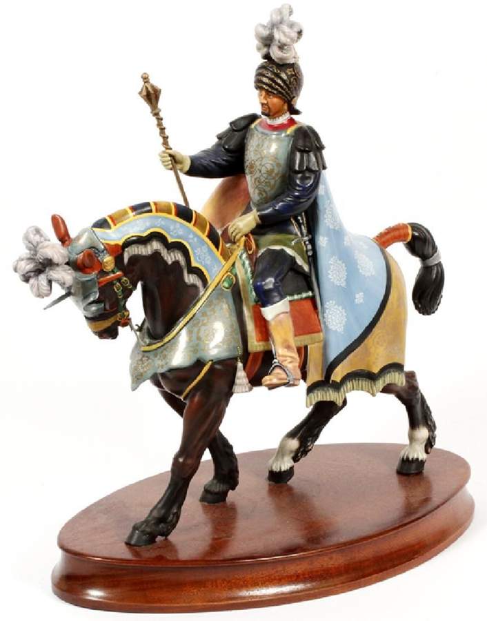 Royal Doulton Figurine The Palio - With Box Bx1881 by Royal Doulton-1