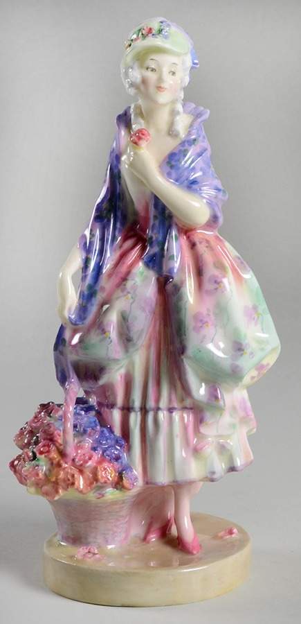 Royal Doulton Figurine Phyllis - With Box Bx1727 by Royal Doulton-1