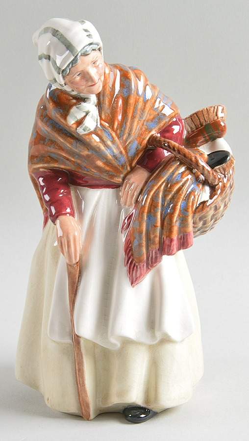 Golden Years Grandma-Brown Shawl - Boxed by Royal Doulton-1