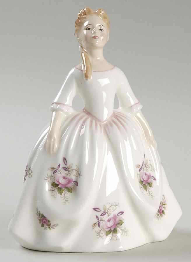 Child Studies By Peggy Davies Lavender Rose - Boxed by Royal Doulton-1