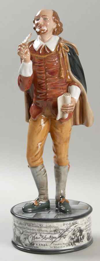 Royal Doulton Figurine William Shakespeare - With Box Bx1511 by Royal Doulton-1
