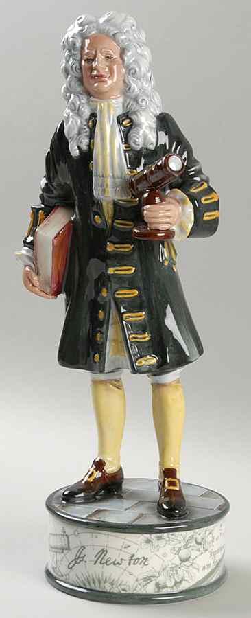 Royal Doulton Figurine Sir Isaac Newton - With Box Bx1501 by Royal Doulton-1
