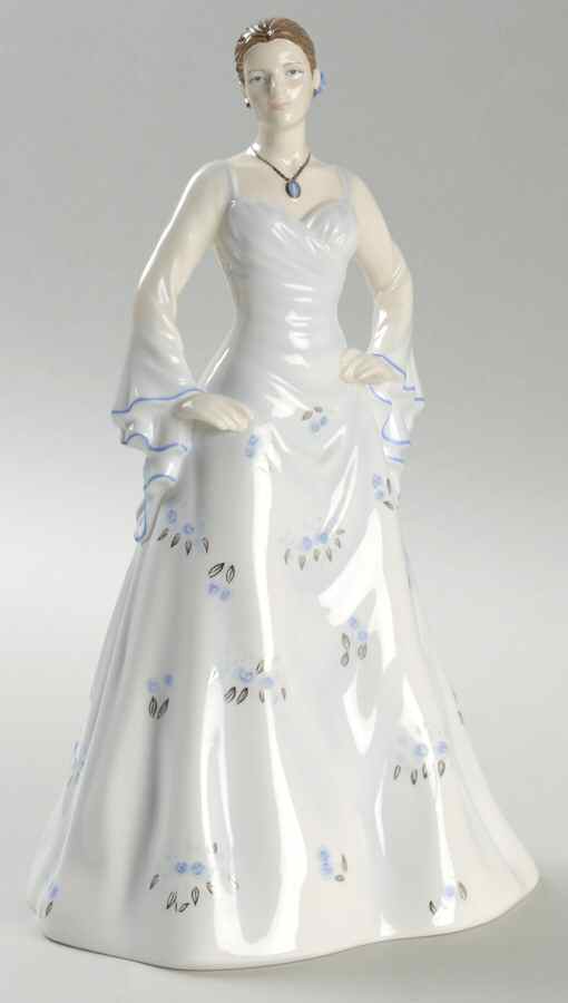 Royal Doulton Figurine 25th Anniversary - No Box Nb1553 by Royal Doulton-1