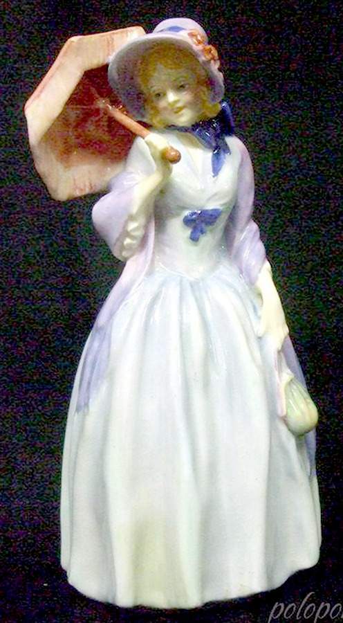 Royal Doulton Figurine Miss Demure - With Box Bx1929 by Royal Doulton-1
