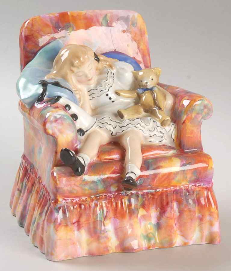 Child Studies By Peggy Davies Sleepyhead - Boxed by Royal Doulton-1