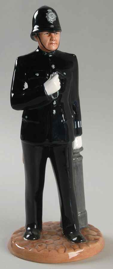 Royal Doulton Figurine Policeman - With Box Bx1648 by Royal Doulton-1