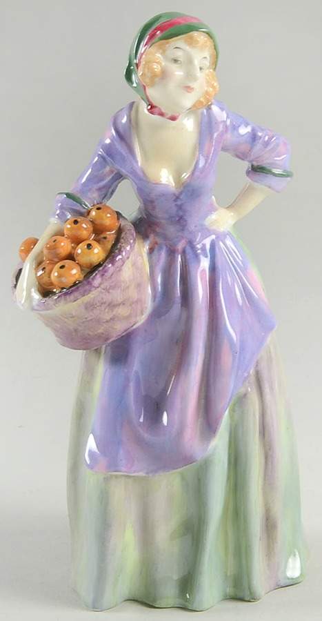 Royal Doulton Figurine The Orange Seller - With Box Bx1941 by Royal Doulton-1