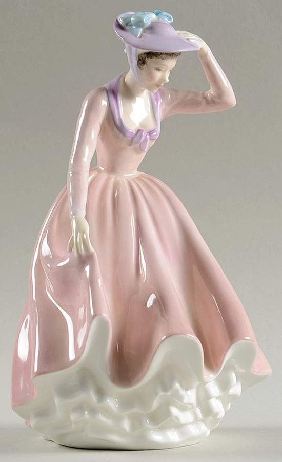 Royal Doulton Figurine Sweet April - With Box Bx1402 by Royal Doulton-1