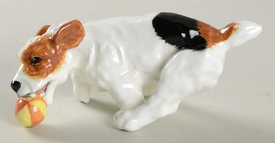 Character Dogs Dog Running With Ball - With Box by Royal Doulton-1