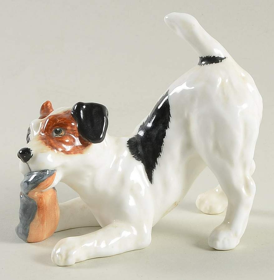 Character Dogs Dog With Slipper - No Box by Royal Doulton-1