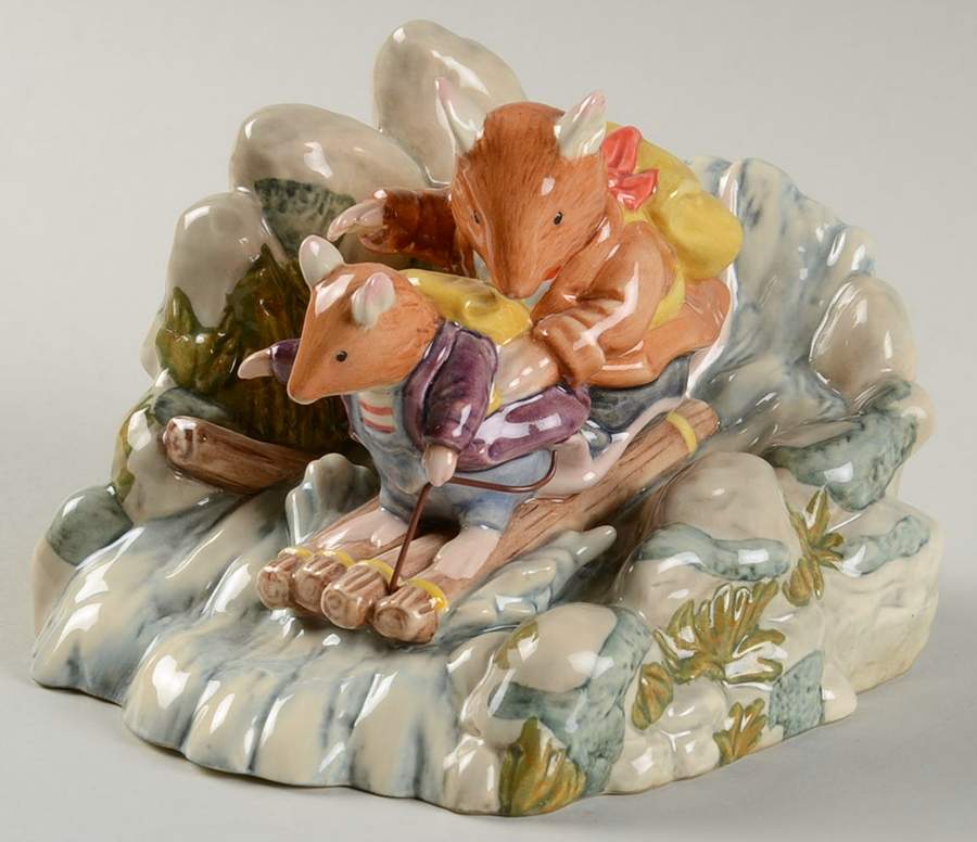 Brambly Hedge Shooting The Rapids - No Box by Royal Doulton-1