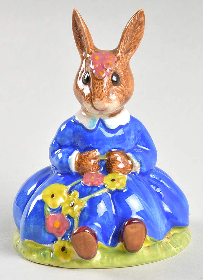 Bunnykins Figurines Daisie Bunnykins-Spring Time - No Box by Royal Doulton-1