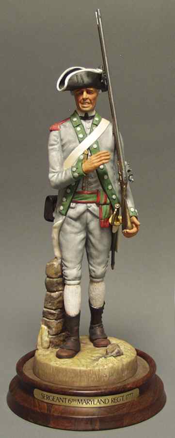 Soldiers of Revolution Sergeant, 6th Maryland Regiment - No Box by Royal Doulton-1