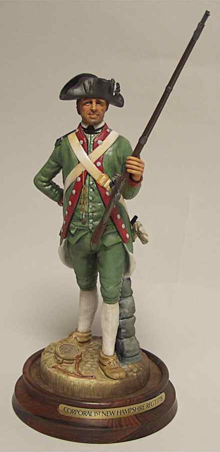 Soldiers of Revolution Corporal 1st, New Hampshire - No Box by Royal Doulton-1