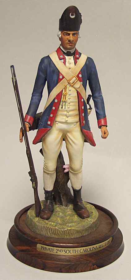 Soldiers of Revolution Private 2nd, South Carolina - No Box by Royal Doulton-1