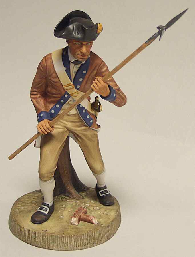 Soldiers of Revolution Captain 2nd New York Regiment - No Box by Royal Doulton-1