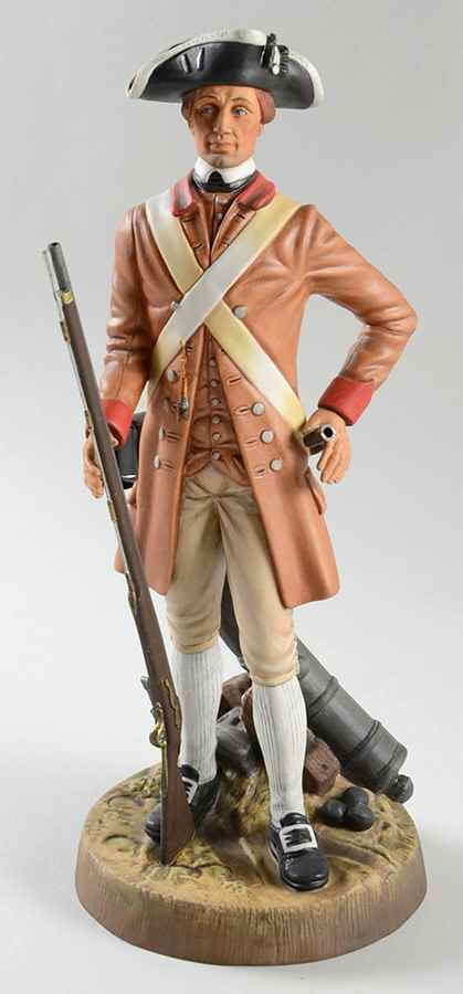 Soldiers of Revolution Private, Connecticut Regiment - No Box by Royal Doulton-1