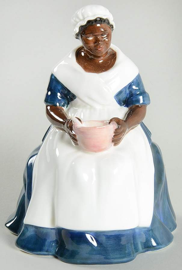 Figures of Williamsburg Royal Governor's Cook - No Box by Royal Doulton-1