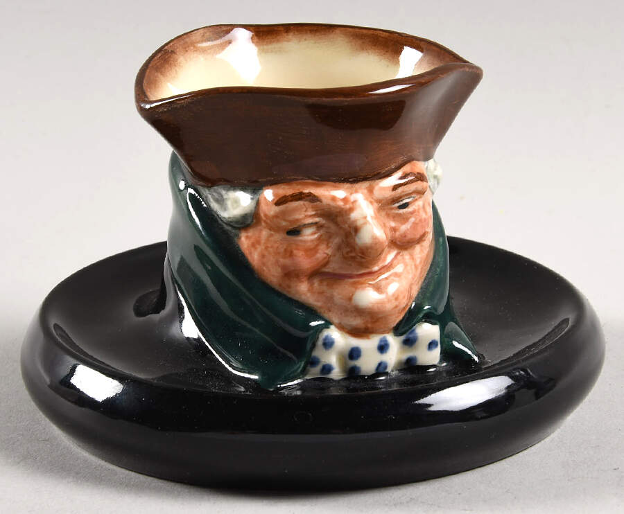 Character Jug-Ash Bowl Old Charley - Tray - No Box by Royal Doulton-1